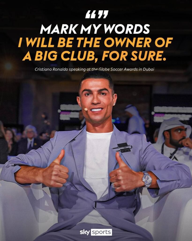 Which club could you see Cristiano Ronaldo